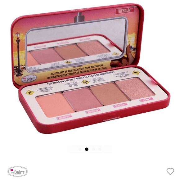 NIB: TheBalm Auto Balm GRL PWDR Cheeks On The Go Blush Pallet - Picture 3 of 8